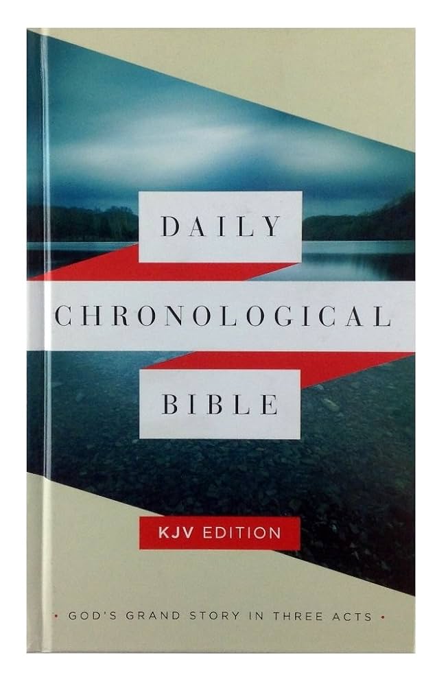 Daily Chronological Bible: KJV Edition, Hardcover: Holman
